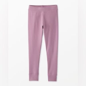 Hanna Andersson Mauve Ribbed Kids Leggings